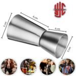 Imported Dual Side Measuring Cup Stainless Steel - Image 3