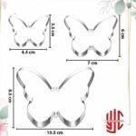 Stainless Steel Butterfly Cutter 3 Pcs Set - Image 3