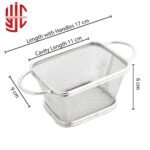 Imported Fancy French Fries Basket Square - Image 3