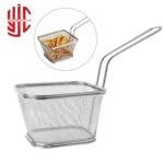 Imported Fancy French Fries Basket Long Handle