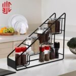 Imported Fancy Syrup Shelf Metallic Black