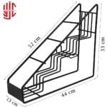 Imported Fancy Syrup Shelf Metallic Black - Image 3