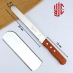 Stainless Steel Bread Knife Plain Surface - Image 2