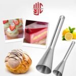 Stainless Steel 3 Piping Nozzles Set For Decorations