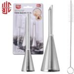 Stainless Steel 3 Piping Nozzles Set For Decorations - Image 2