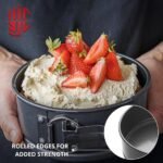 Carbon Steel Cake Pan Non Stick With Loose Base 15cm - Image 3