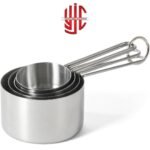 Imported Stainless Steel Spoon Cup Set 4 Pieces