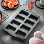 Rectangle Brownie Tray 8 Cavities Non Stick - Image 2