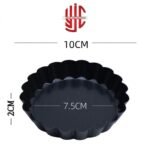 Round Carbon Steel Mini Tart Pans Non Stick - Image 2