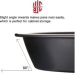 Round Pizza Pan Carbon Steel Non Stick 25cm - Image 3