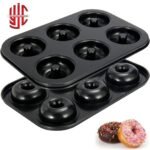 Rectangle Donuts Mold 6 Cavities Carbon Steel Non Stick