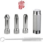 Imported Cream Whipper Bottle 3 Nozzles 500ml to 1000ml - Image 3