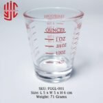Imported Small Measuring Glass 30 to 60ml