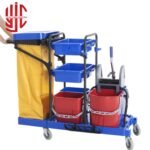 Imported Janitorial Trolley Single Side Bag - Image 3