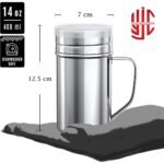 Imported Stainless Steel Spice Dispenser 400ml - Image 2