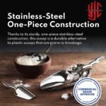Imported Stainless Steel Scooper 170 to 1000 grams - Image 3