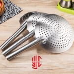 Imported Stainless Steel Strainer Big Holes - Image 4